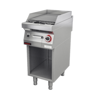 700.OGL-400.S Lawa grill 400 mm 7kW na podstawie szafkowej otwartej