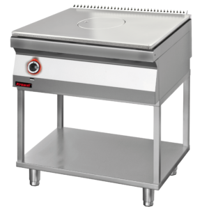 700.KG/I-800.T Solid Top gazowy chromowany 800 mm na podstawie szkieletowej