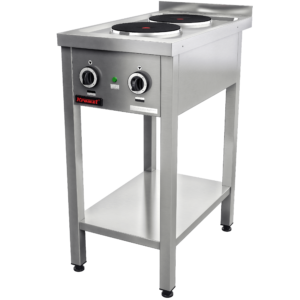 000.KE-2M Kuchnia elektryczna na podstawie otwartej 2-płytowa 2x2,6kW