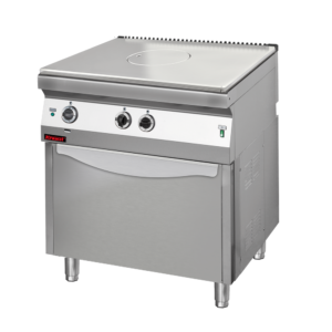 700.KG/I-800/PG-2 Solid Top gazowy chromowany 800 mm z piekarnikiem gazowym