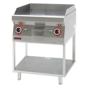 700.PBE-600G.T Płyta grillowa gładka 600 mm 8kW na podstawie szkieletowej